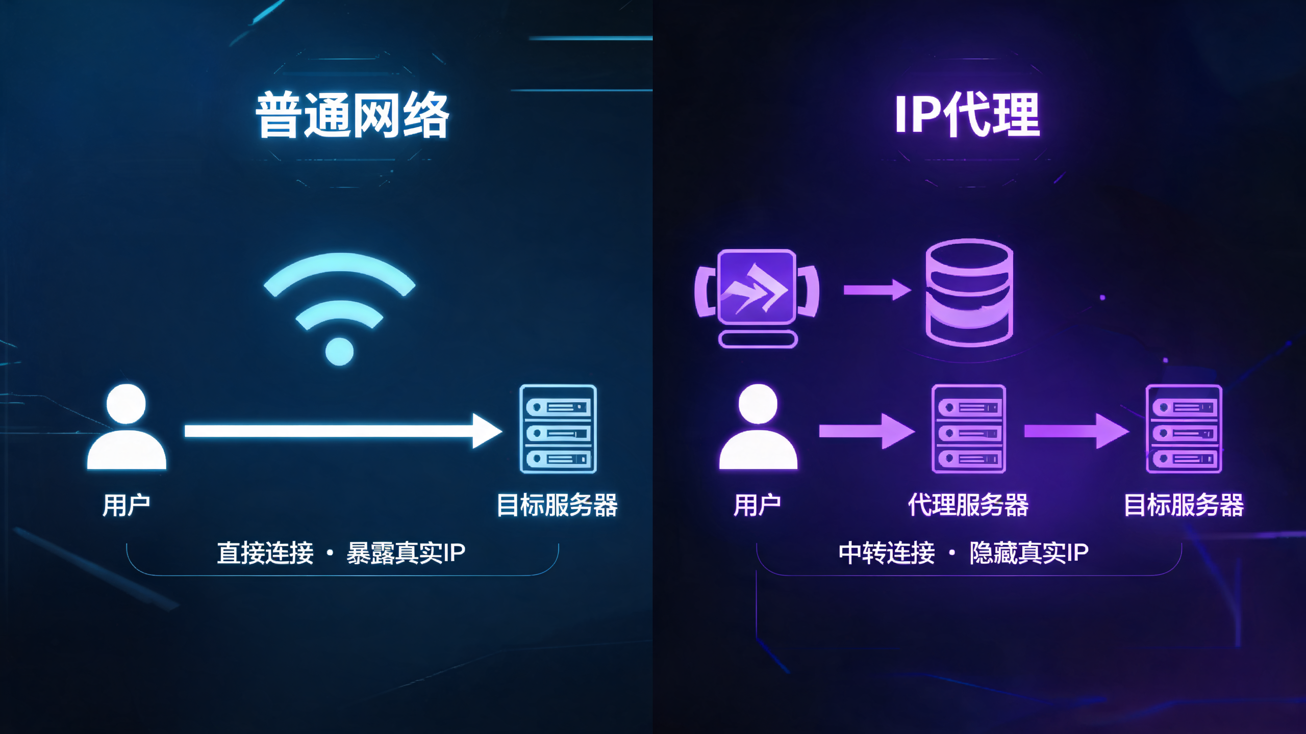 IP代理和普通网络有啥区别？