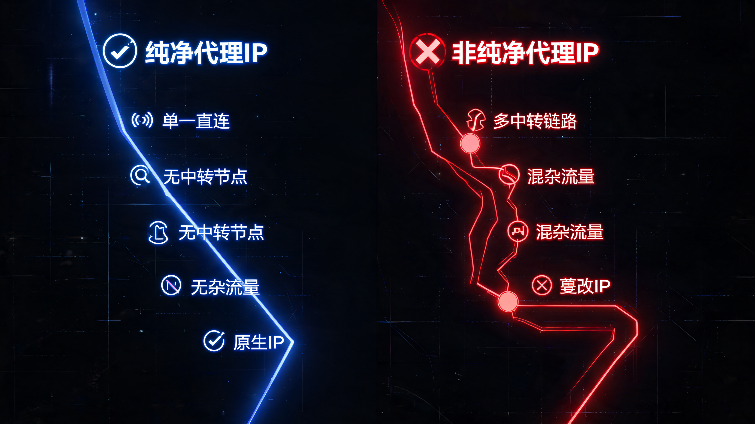 怎么分辨代理IP是不是纯净线路？